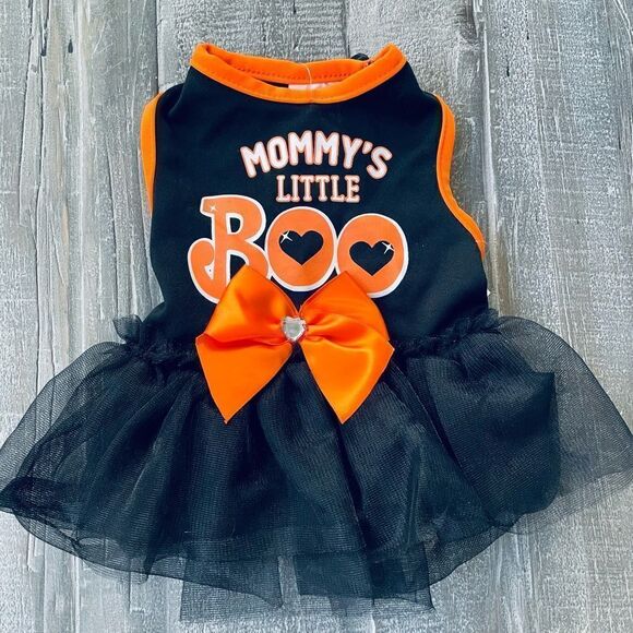 Mommy’s Little Boo Halloween Dog Dress - Picture 3 of 5